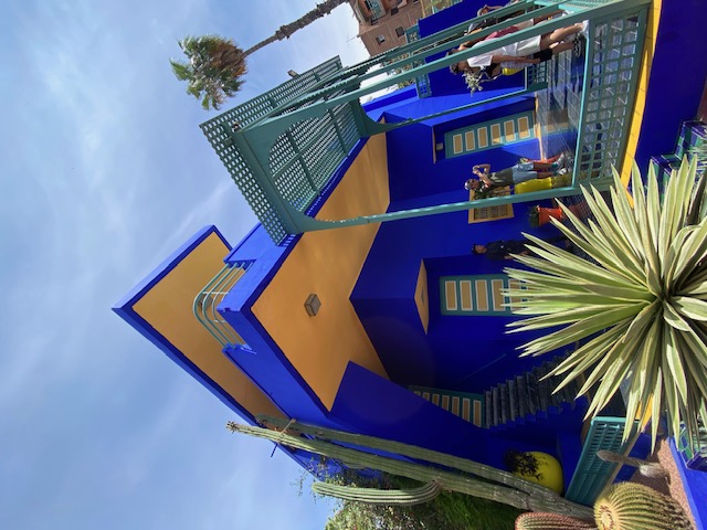 Un tuffo nel Blu Majorelle; visita fotografica del giardino di Yves Saint Laurent a Marrakesh
