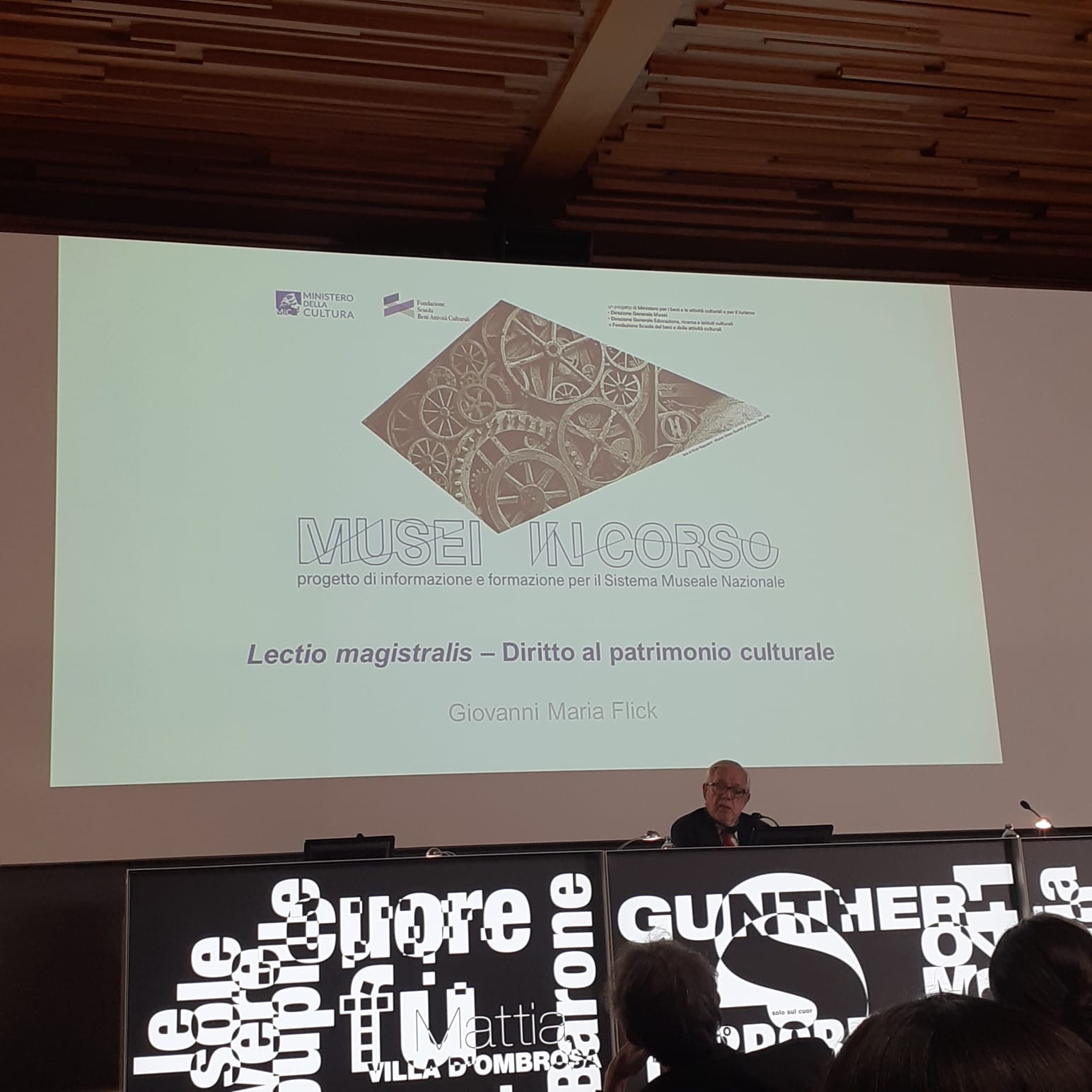 Il diritto al patrimonio culturale: Giovanni Maria Flick e la sua meravigliosa Lectio Magistralis