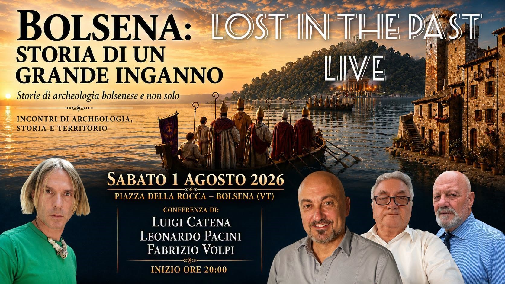 Bolsena: storia di un grande inganno. Storia bolsenese e non solo