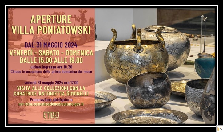 Riapre Villa Poniatowski. Residenza nobiliare nascosta nel cuore di Roma.
