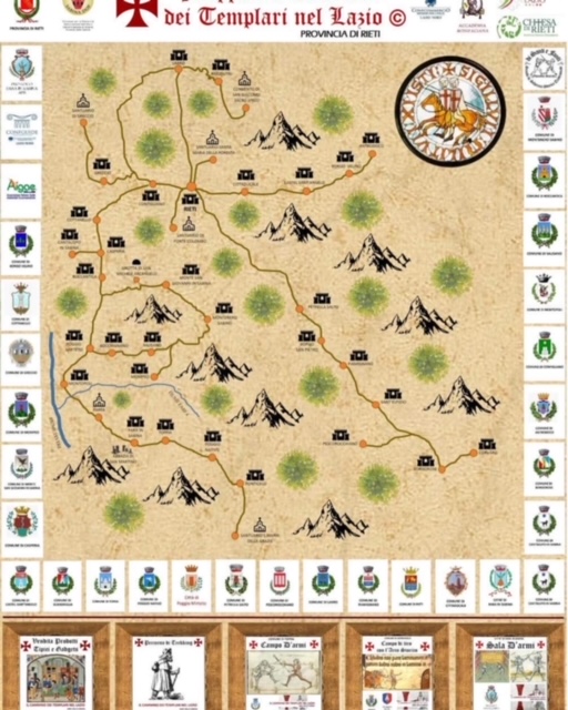 Il cammino dei Templari, alla conquista della Sabina!