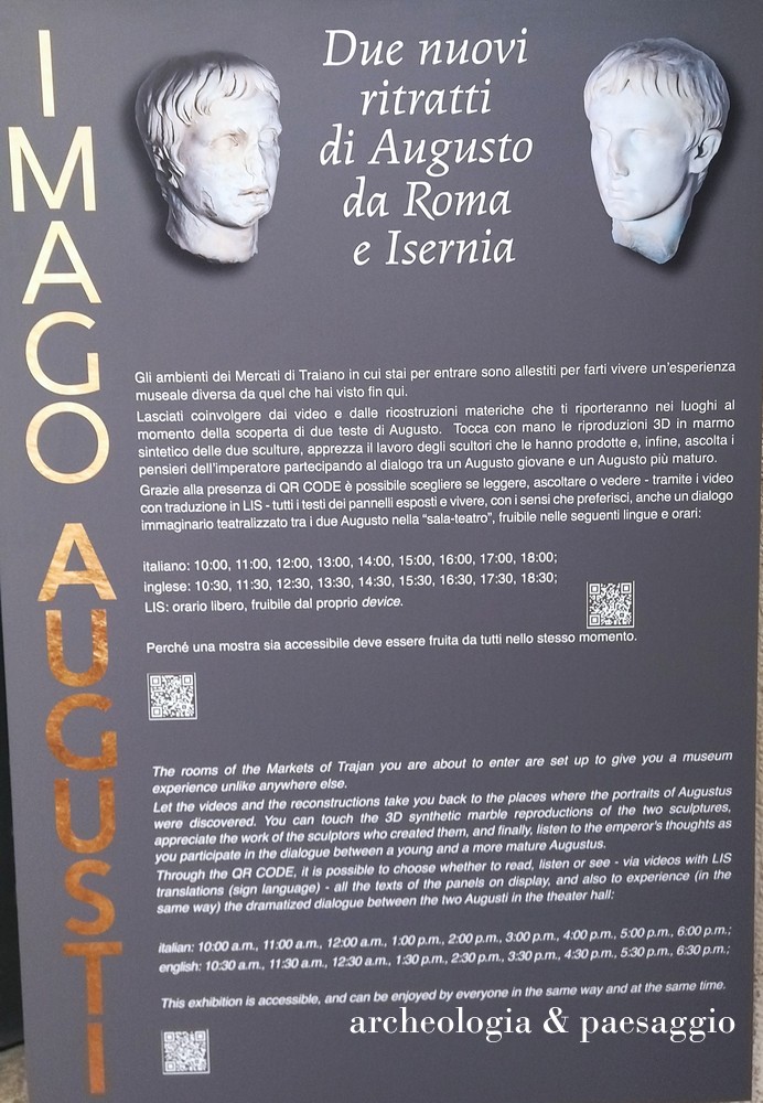 Imago Augusti: due nuovi ritratti da Roma a Isernia